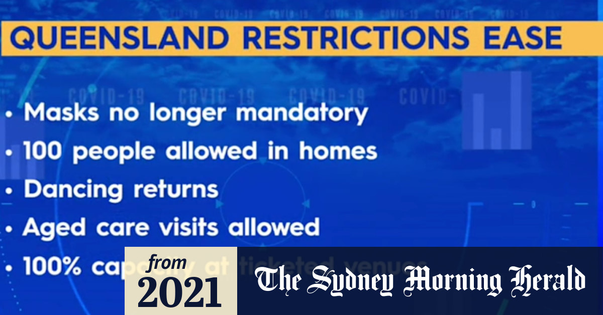 Video Queensland lifts COVID restrictions